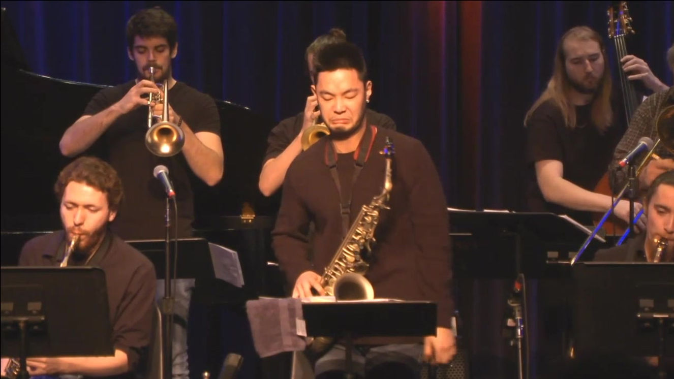 John Pierce Big Band - "Opus De Funk" ft. Greg Mize